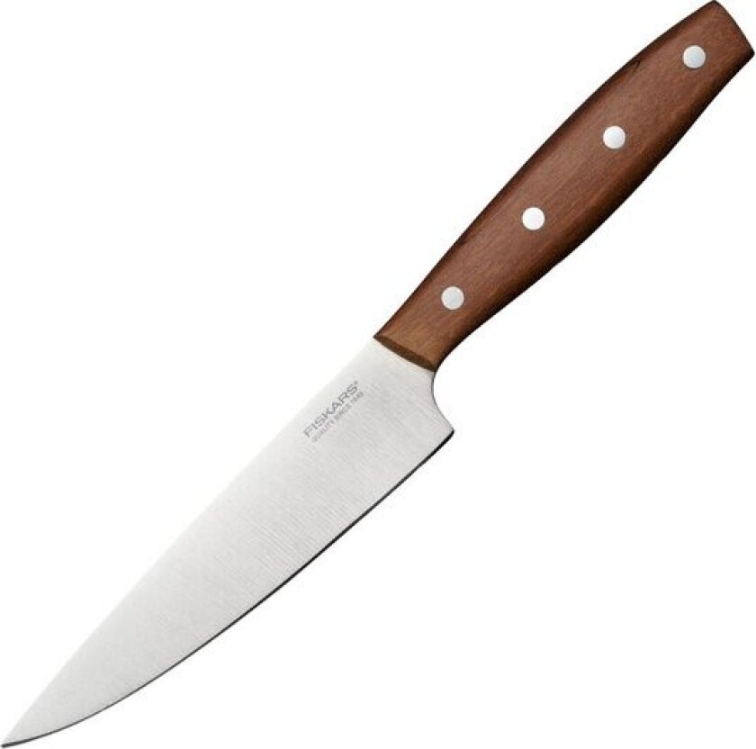 Folken kokkekniv 12 cm tre/stål