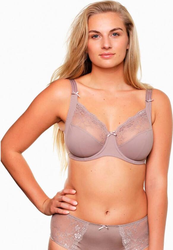 Daily Plus Size BH med bøyle, rosa, Størrelse: 90E, Kvinner