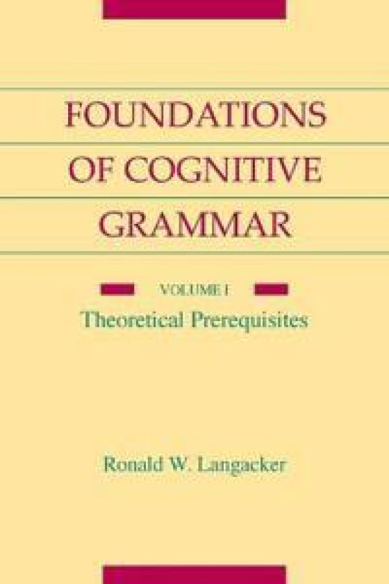 Foundations of Cognitive Grammar