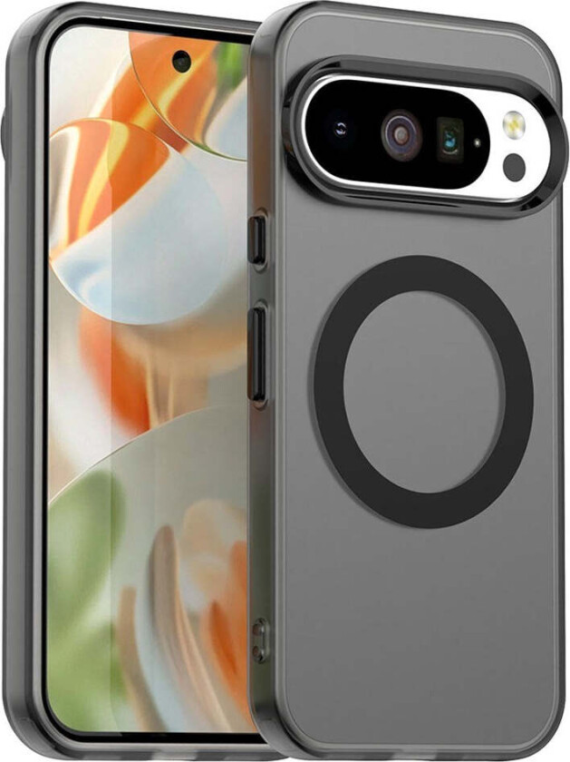 Google Pixel 10 / 10 Pro Hybrid Plast Deksel - MagSafe Kompatibel - Gjennomsiktig / Svart