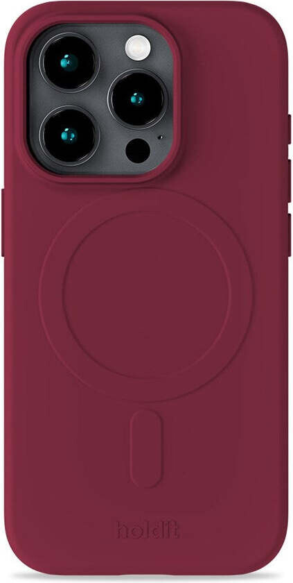 iPhone 15 Pro Soft MagSafe Case - Red Velvet