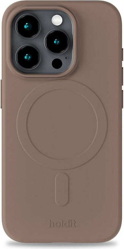 iPhone 15 Pro Soft MagSafe Case - Mocha Brown