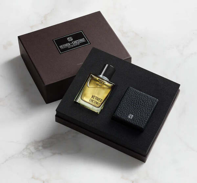 Eau de parfum Vetiver + Chestnut Travel