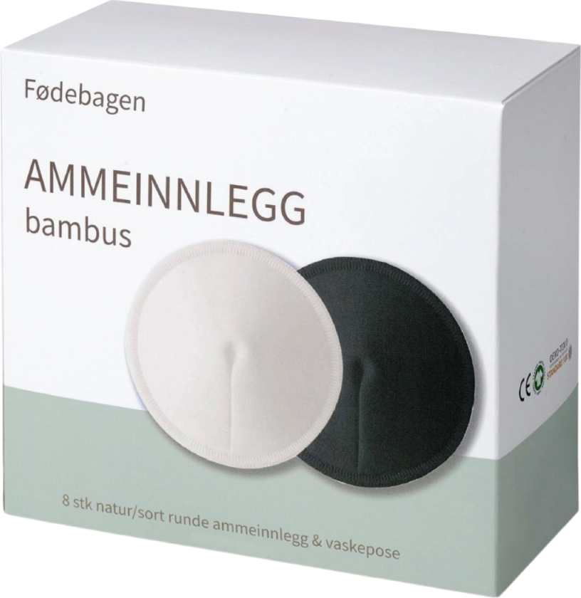 Bilde av Ammeinnlegg i bambus runde, 1 stk.