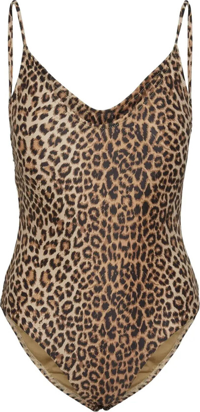 Pcbaomi Swimsuit Sww Noos Bc Badedrakt Badetøy Brown Pieces