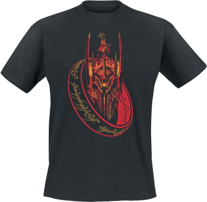 T-skjorte - Sauron Ring - S til 3XL - Herrer - svart