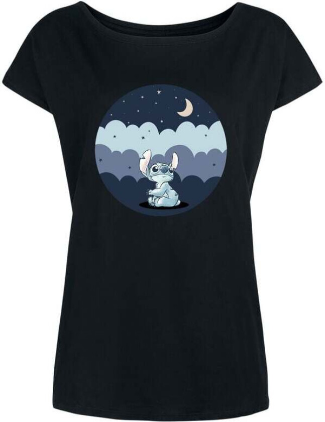 Disney T-skjorte - Moon Lover - S til 5XL - Damer - svart