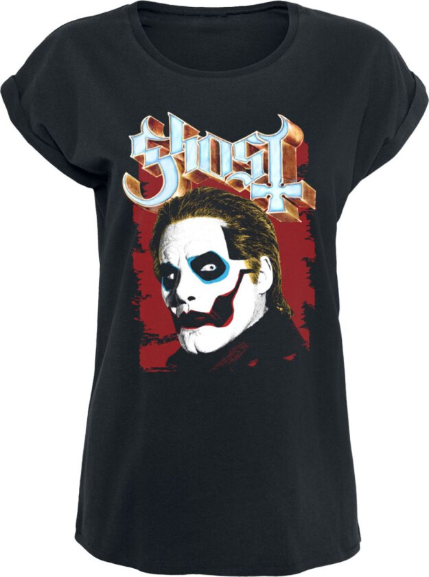 T-skjorte - Pop Art Papa 4 - XS til 5XL - Damer - svart