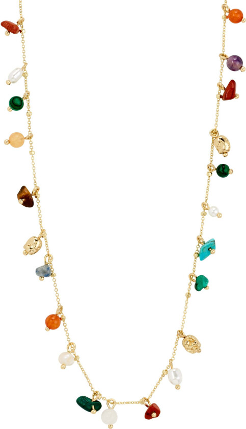 BETWEEN halskjede gullbelagt