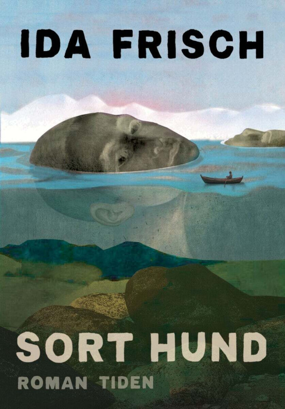 Sort hund av Ida Frisch