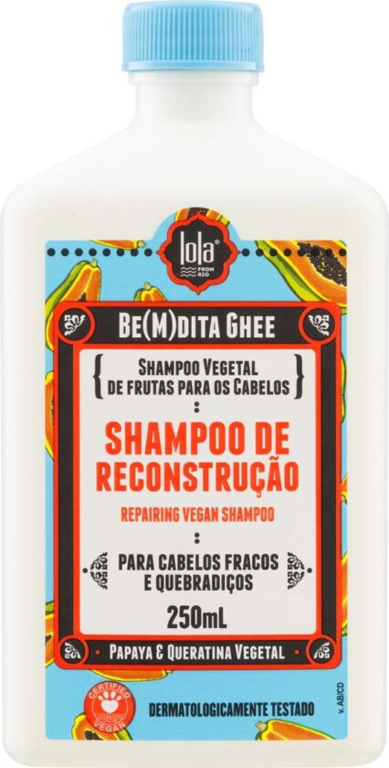 Be(M)Dita Ghee Shampoo Reconstrução Papaya E Querat