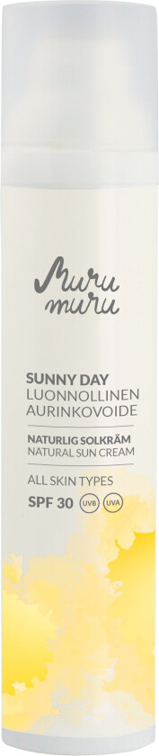 Sunny Day Natural SPF 30 Sun Cream 100 ml