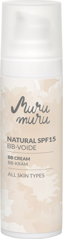 Natural BB Cream SPF 15 30 ml
