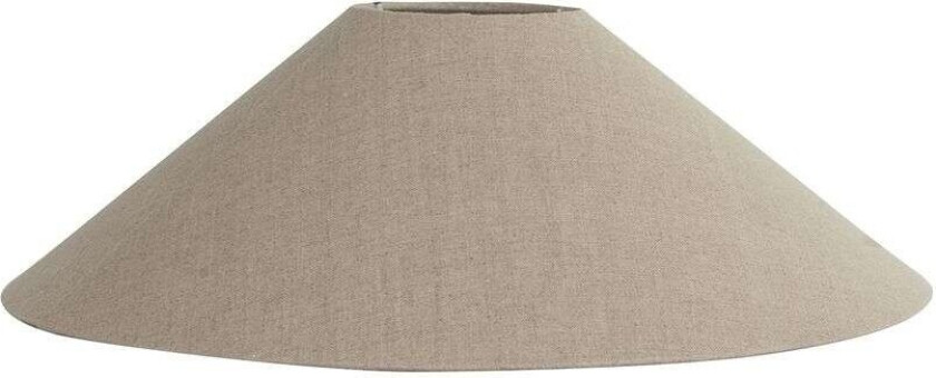 Basic flat lampeskjerm Ø 42 cm Naturlig