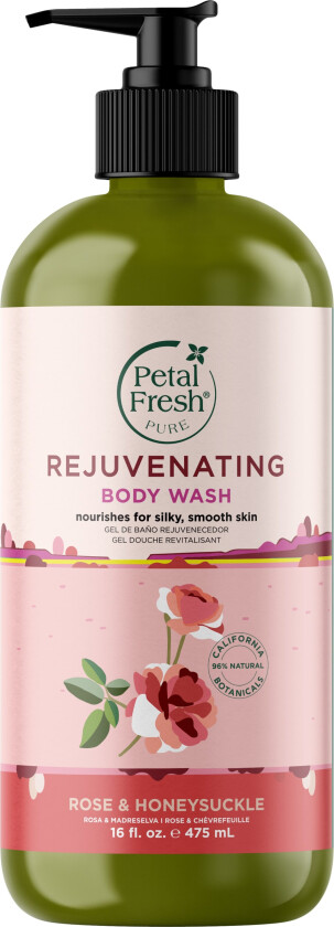 Pure Rose & Honeysuckle Body Wash 473 ml