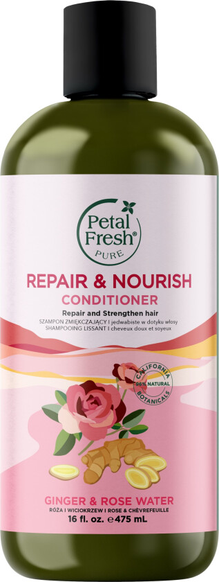 Pure Ginger & Rosewater Conditioner 473 ml