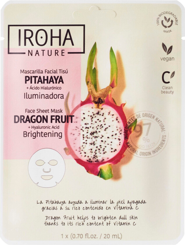 Brightening Dragon Fruit Face Sheet Mask