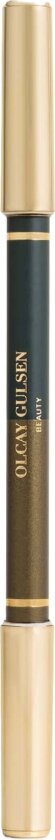 Duo Eye Crayon Deep Green + Olive Gold