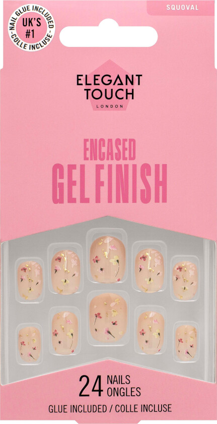 Gel Finish Encased Gel Forever Flowers