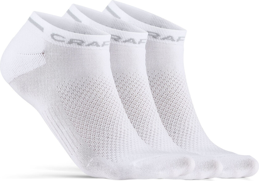 Core Dry Shafless Sock 3-pack 46/48, White