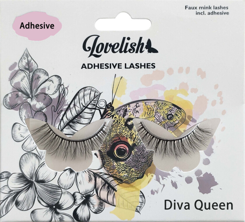 Adhesive Eyelashes Diva Queen
