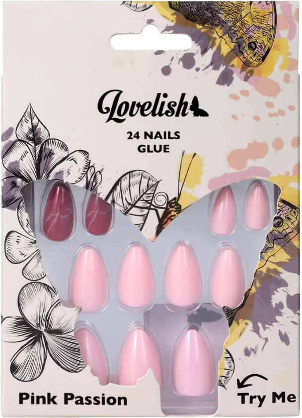 Nails Pink Passion