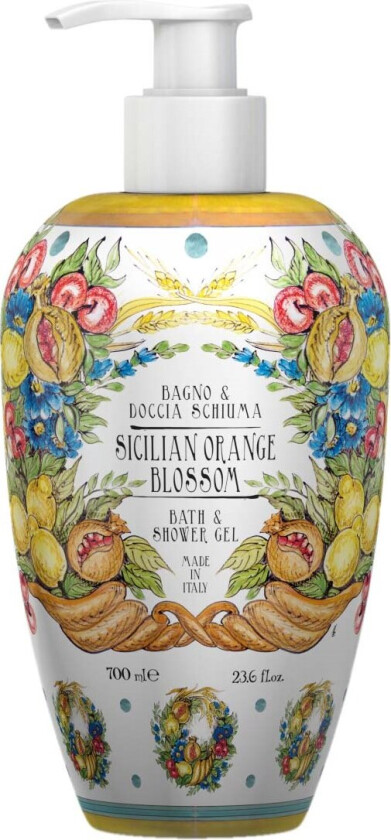 Sicilian Orange Blossom Le Maioliche Bath & Shower Gel 700 m