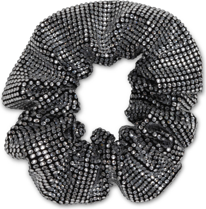 Dancing Scrunchie Crystal White