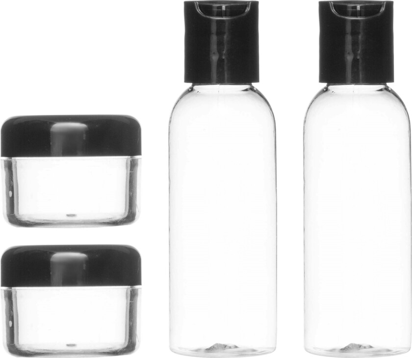 Travel Bottle Set 4 Pcs Transparent