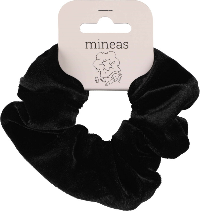 Scrunchie With Hidden Pocket Black