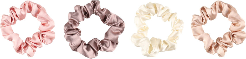 Scrunchie Satin Small 4 pcs