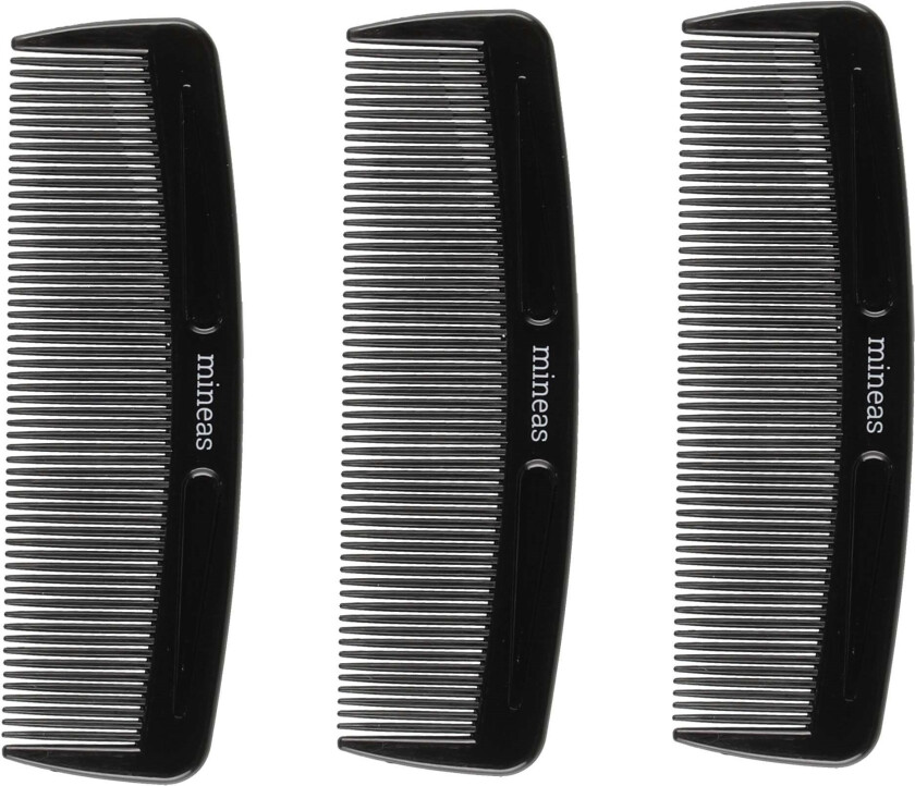 Bilde av Comb Set 3 pcs Black