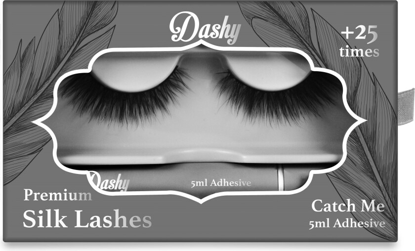 Premium Silk Lashes + 5 ml Adhesive Catch Me