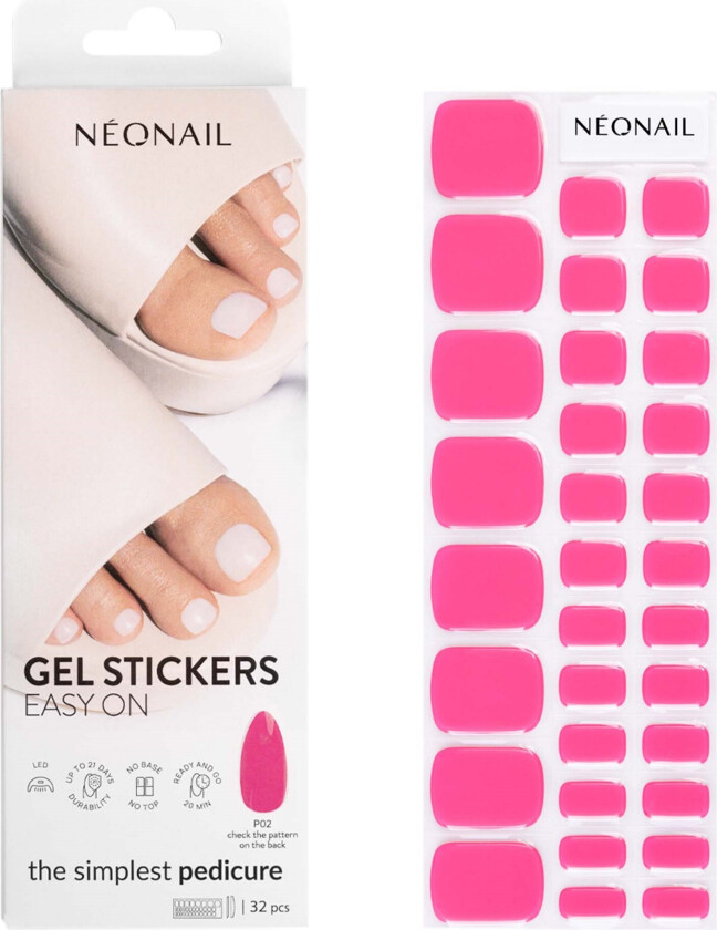 Gel Stickers Easy On P02