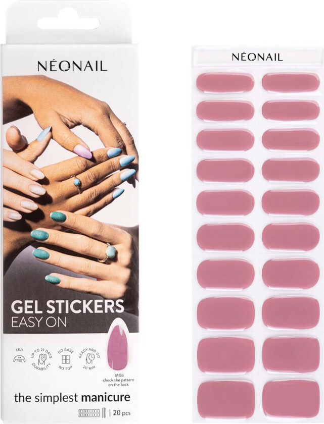 Bilde av Gel Stickers Easy On M08