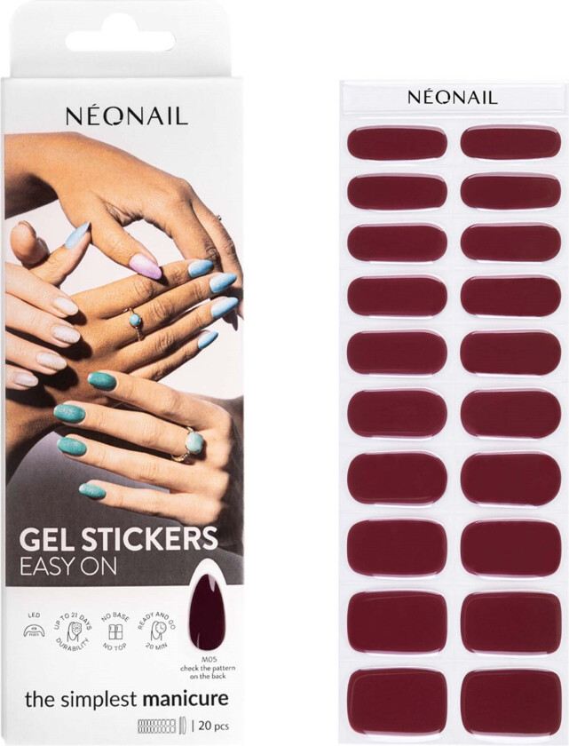 Bilde av Gel Stickers Easy On M05