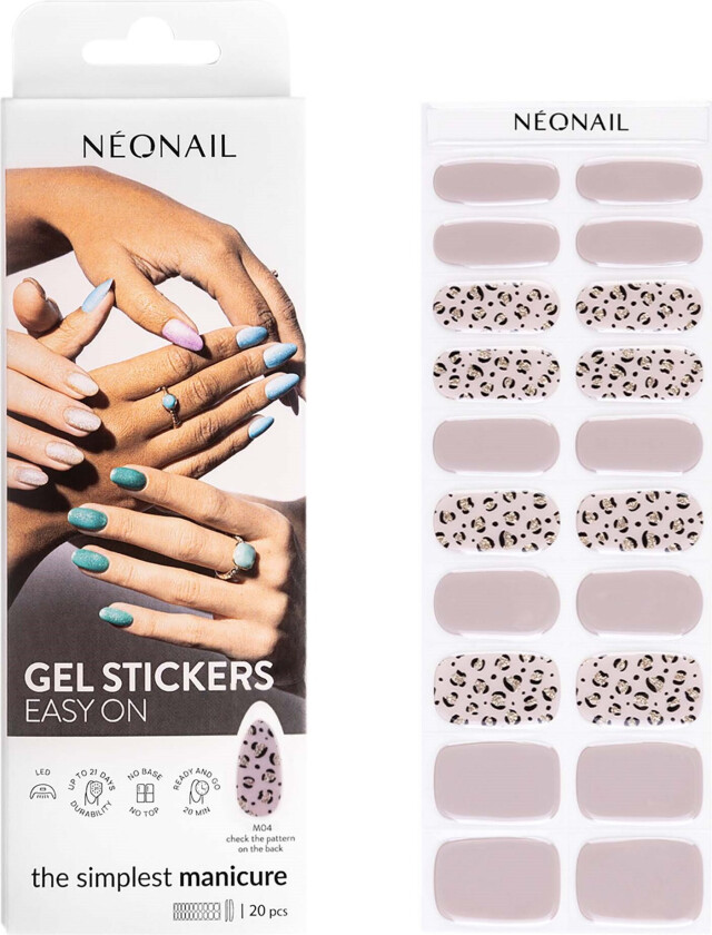 Bilde av Gel Stickers Easy On M04