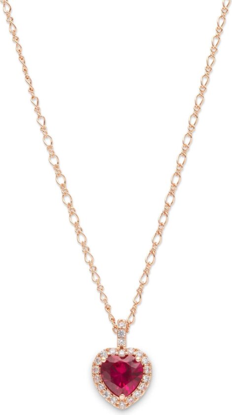 Delphine necklace Pink ruby
