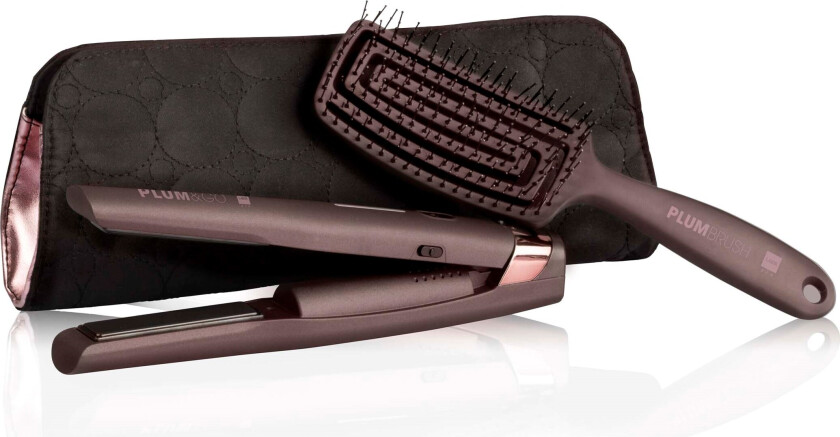 PLUM&GO Cordless Hair Straightener - Travel Kit
