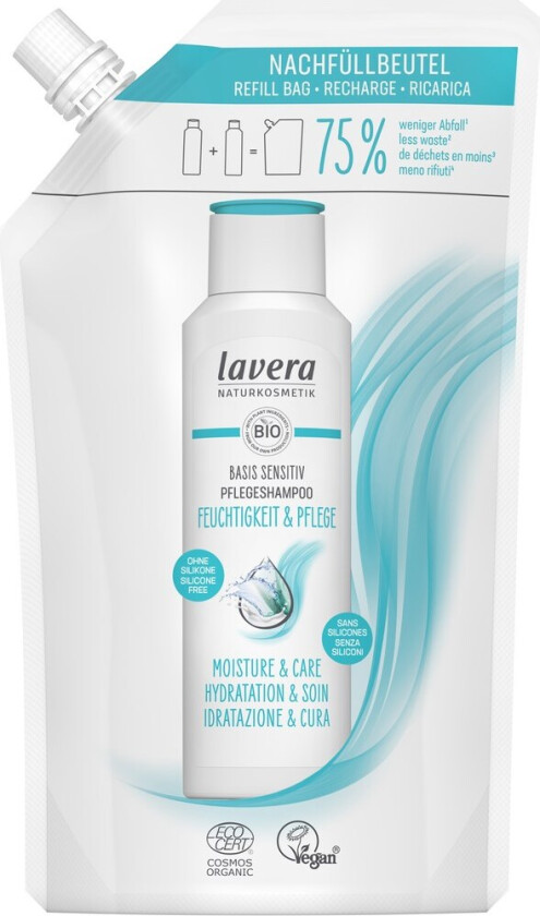 Basis Sensitiv Moisture & Care shampoo refill bag 500 ml