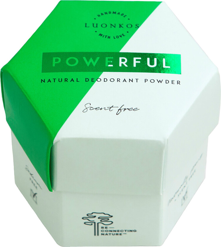 Powerful Natural Deodorant Powder Scent-Free 50 g