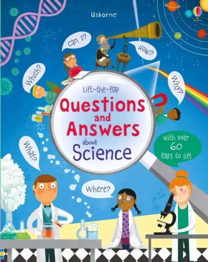 Lift-the-flap Questions and Answers about Science av Katie Daynes