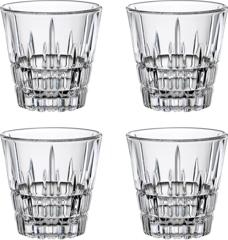 Perfect Serve Espressoglass, 4-stk. klar