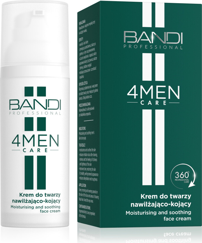 4MEN Care Moisturising and soothing face cream 50 ml