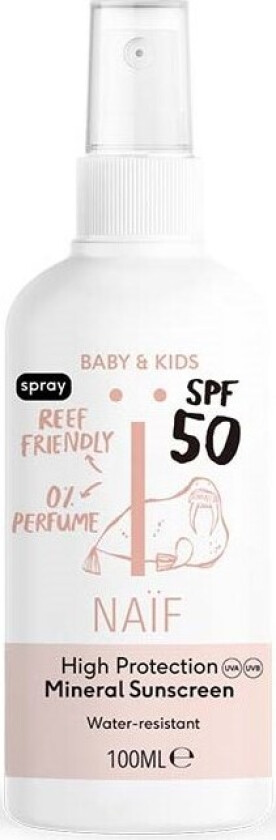 Baby & Kids Sun Baby & Kids Mineral Sunscreen Spray SPF50 No