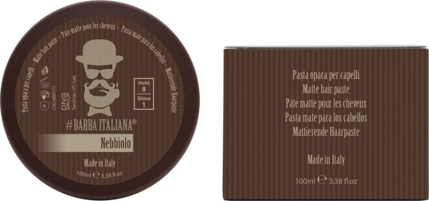 NEBBIOLO Matte hair paste 100 ml