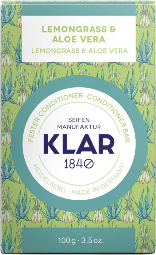 Lemongrass & Aloe Vera Conditioner Bar 100 g