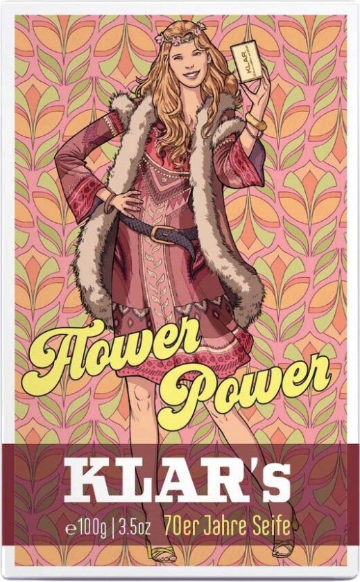 70s Retro Soap Flower Power 100 g