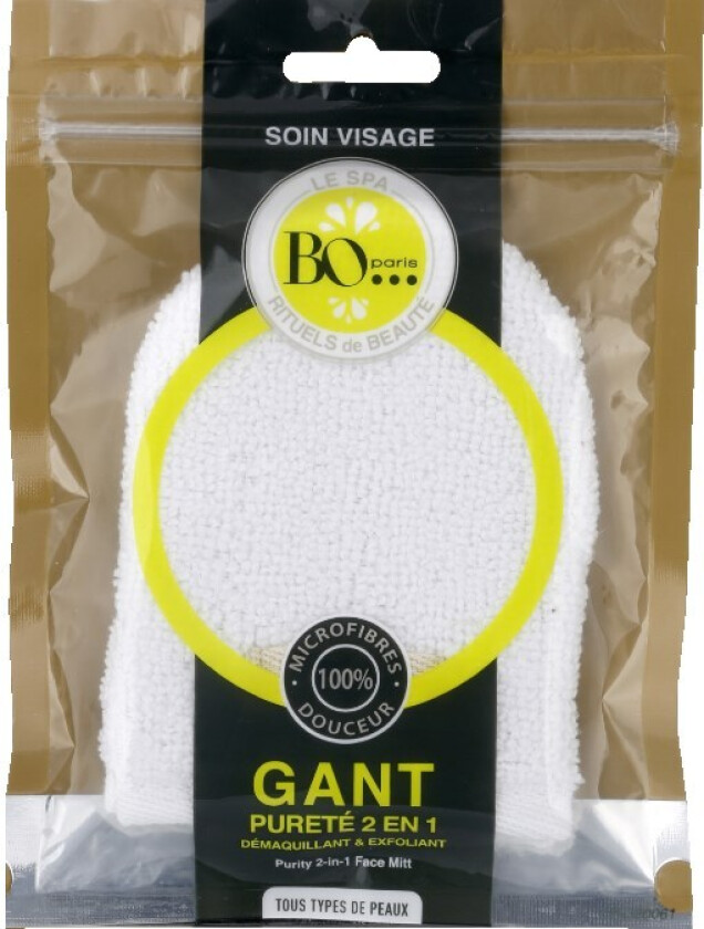 Beauty Care Facial Cleansing Glove 2-in-1