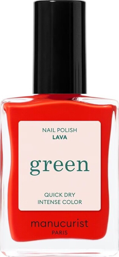 Green Nail Polish Lava
